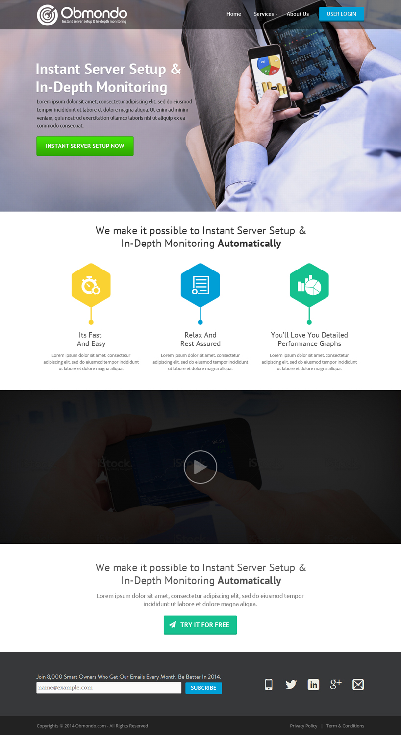 Web Design by OM for this project | Design #5072433