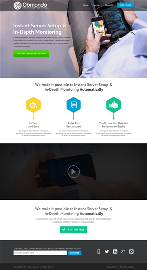 Web-Design von OM für dieses Projekt | Design: #5072433