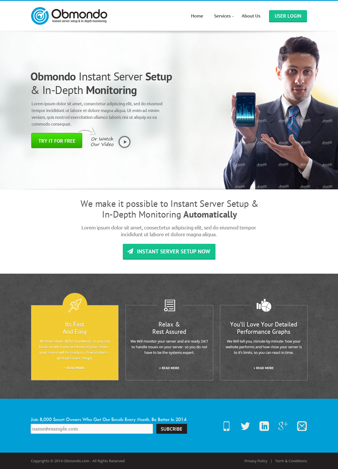 Web Design by OM for this project | Design #5072436