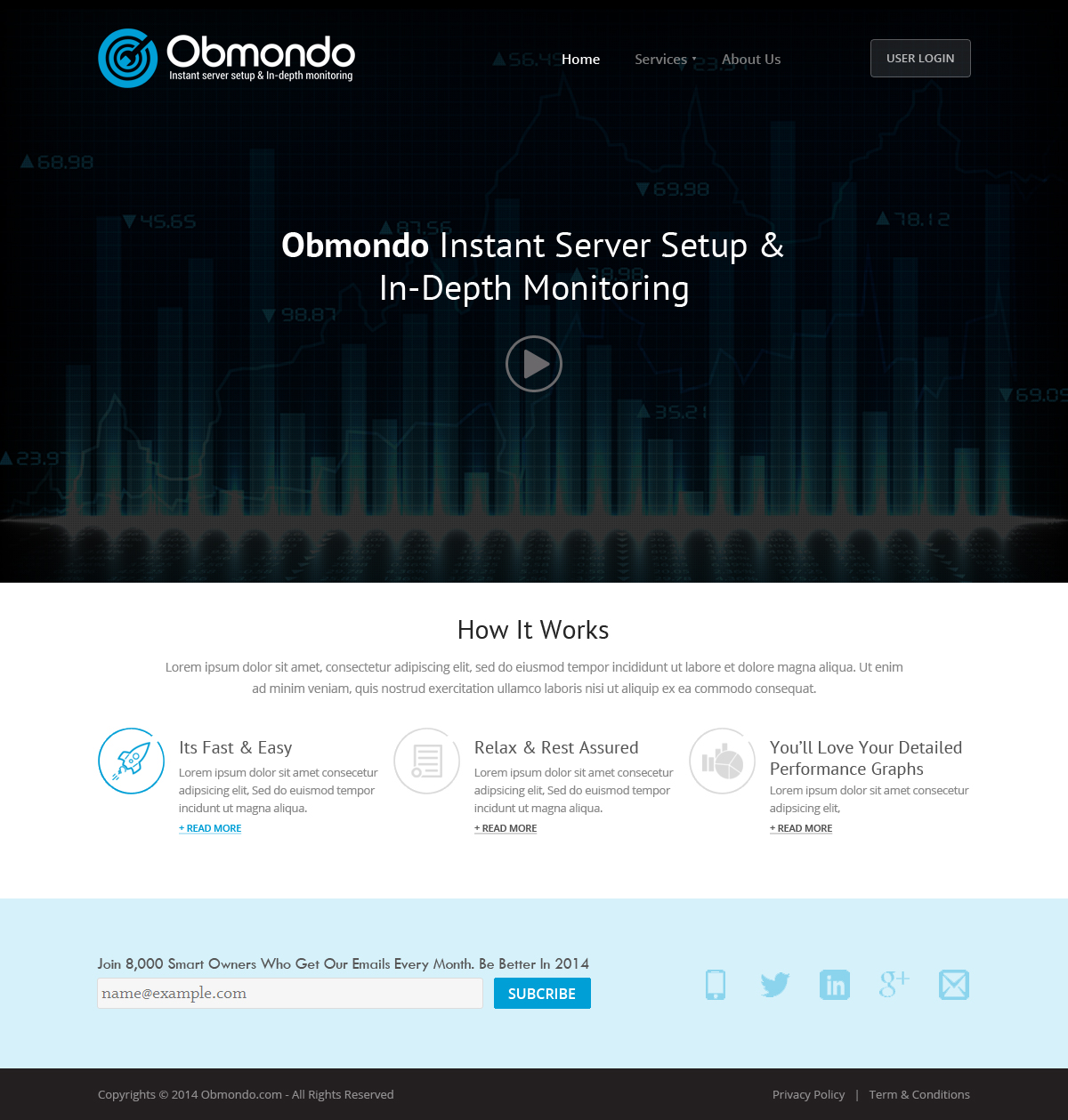 Web Design by OM for this project | Design #5072455