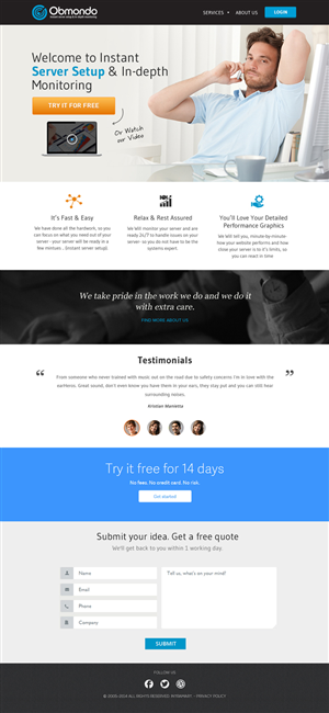 Web-Design von OM für dieses Projekt | Design: #5072458