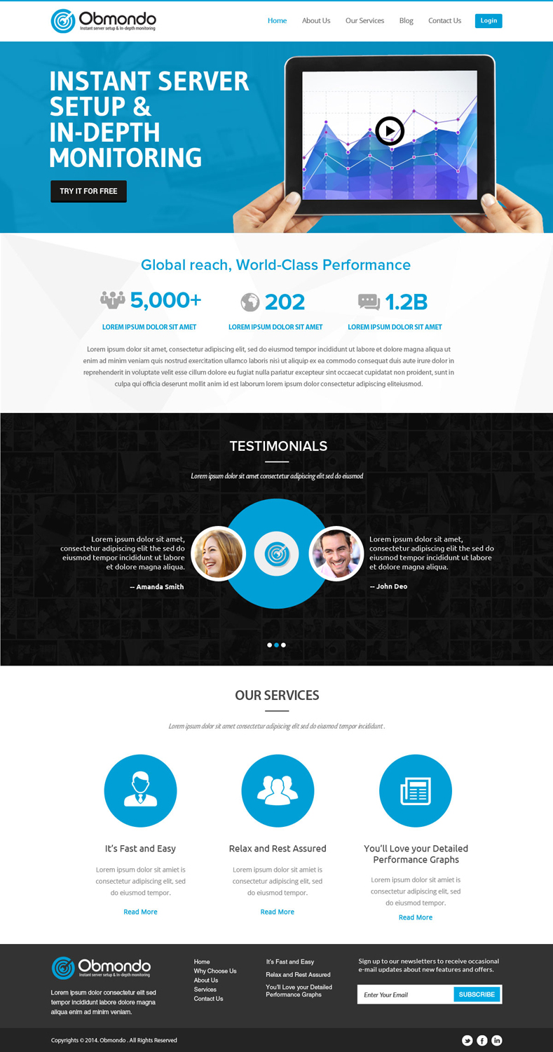 Web Design by OM for this project | Design #5072471