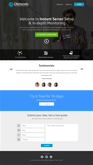Web-Design von OM für dieses Projekt | Design: #5072473