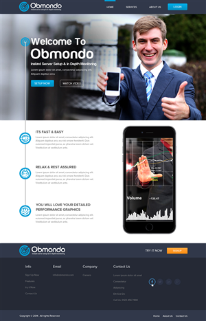 Web-Design von OM für dieses Projekt | Design: #5072629