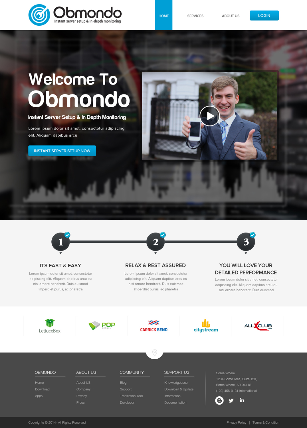 Web Design by OM for this project | Design #5072632