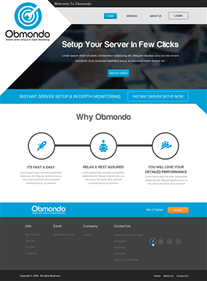 Web-Design von OM für dieses Projekt | Design: #5072675