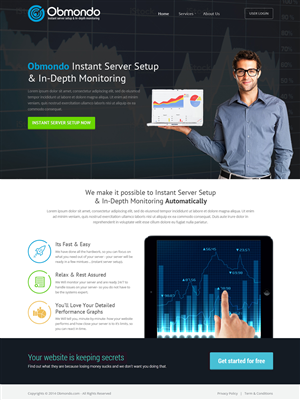 Web Design by OM for this project | Design #5072681