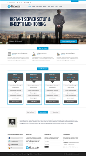 Web Design by iLibart for this project | Design #5048422