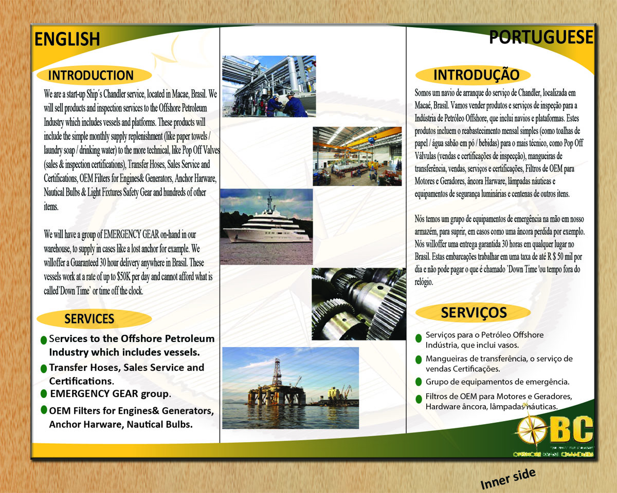 Graphic Design by arch_mahfuz for OFFSHORE BRASIL CHANDLERS | Design #1531253