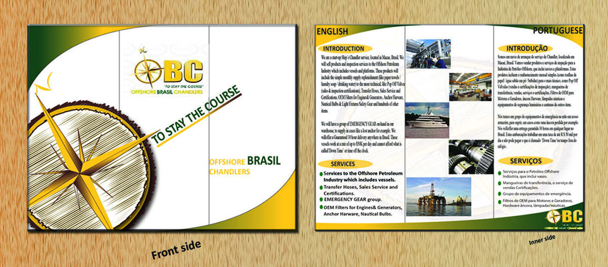 Design Graphique par arch_mahfuz pour OFFSHORE BRASIL CHANDLERS | Design #1531319