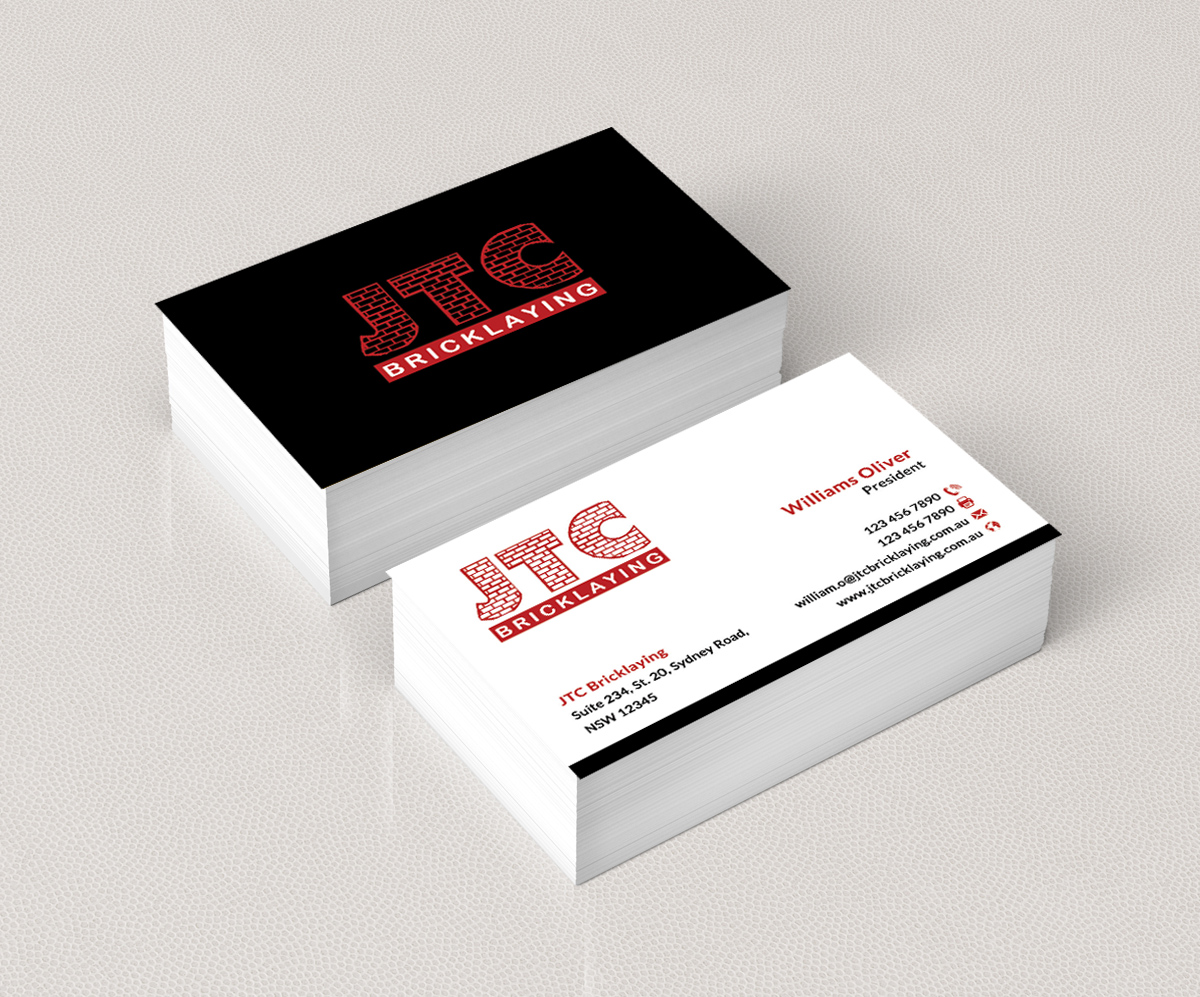 Business Card Design by Sarah Haroon for this project | Design #5040390