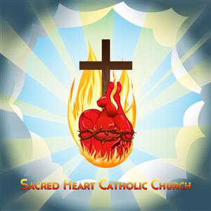Sacred Heart Catholic Church | Design Illustration par studio-sfp.com