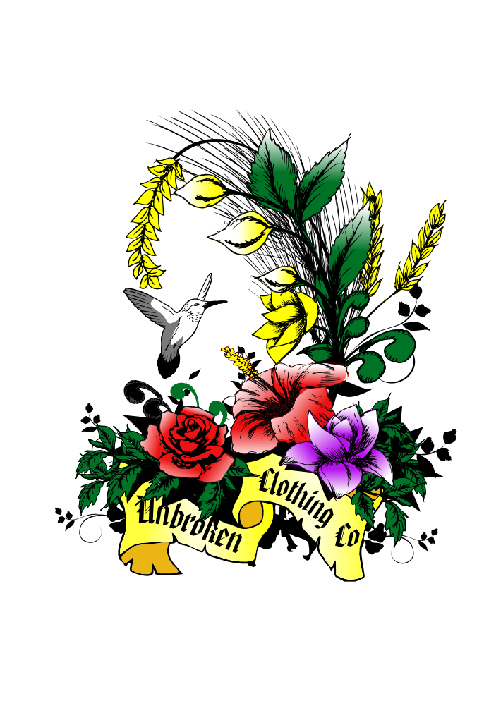 Diseño Con Ilustración por dv para Unbroken Print | Diseño #5047151