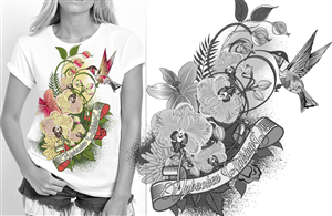 Illustration Design by DUBIOSUL for Unbroken Print | Design: #5053634