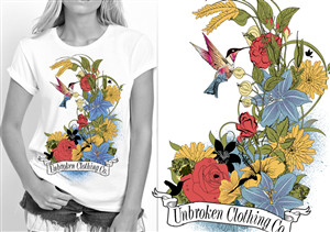 Illustration Design by DUBIOSUL for Unbroken Print | Design: #5060852