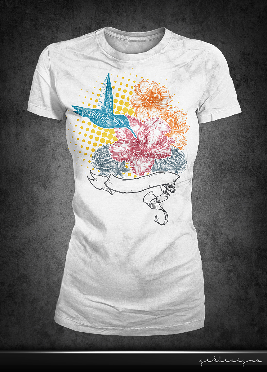 Illustration Design by gekgrfx for Unbroken Print | Design #5051601