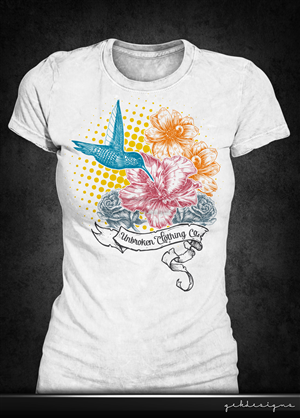 UBKN Girl's Tee 1 | Illustration Design by gekgrfx