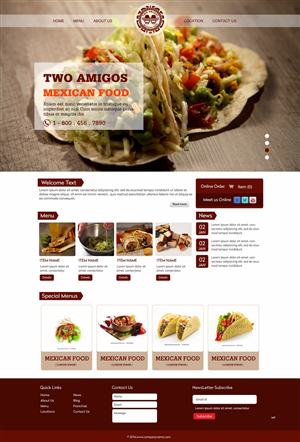 Web Design by pb for this project | Design: #5049820
