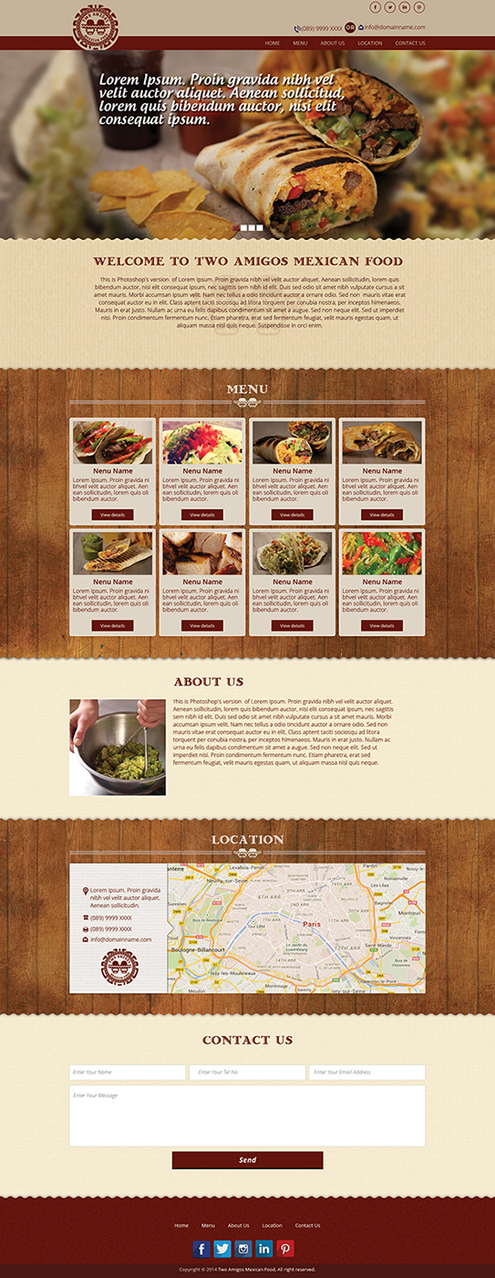 Web Design by Tanvir for this project | Design #5098716