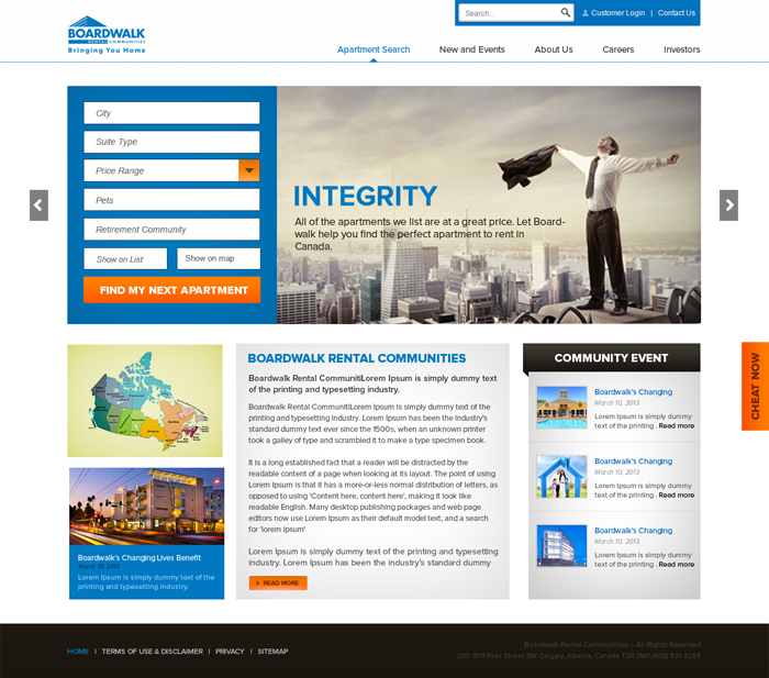 Web-Design von the-lion-king für dieses Projekt | Design #1428170