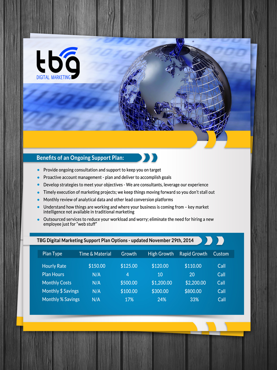 Flyer Design by debdesign for The Bonanno Group, Inc. | Design #5050898