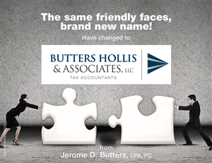 new ownership of a business | Postcard Design by INGA DESIGN