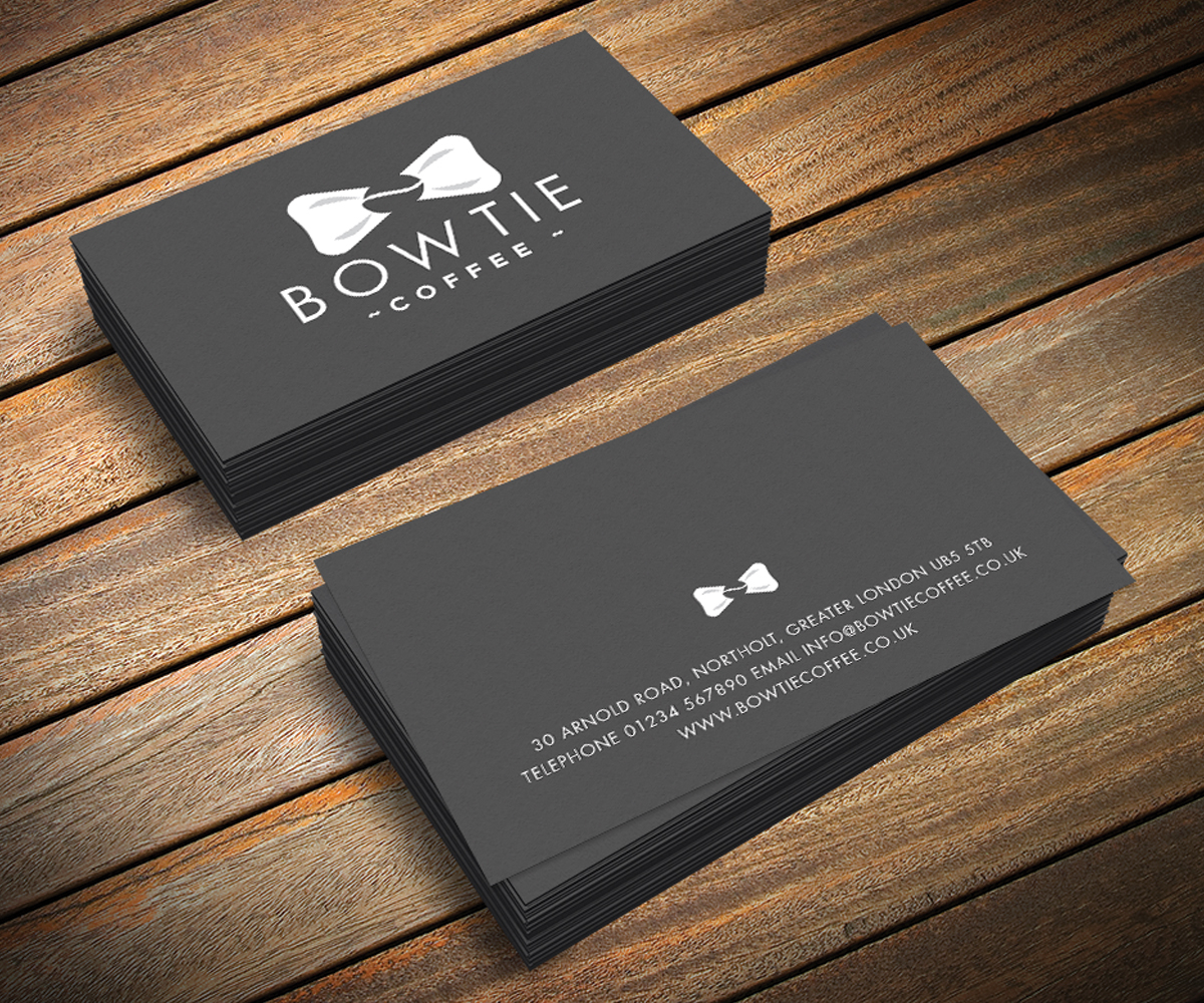 Serious Elegant Industry Logo Design For Bow Tie Coffee By Logo Design By Jographicdesign For This Project 5040984