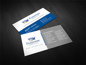 Business Card Design by diRtY.EMM for 1st Nationwide Mortgage Corporation | Design: #1422686