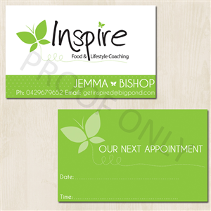 Business Card Design by Bloomwood Boutique