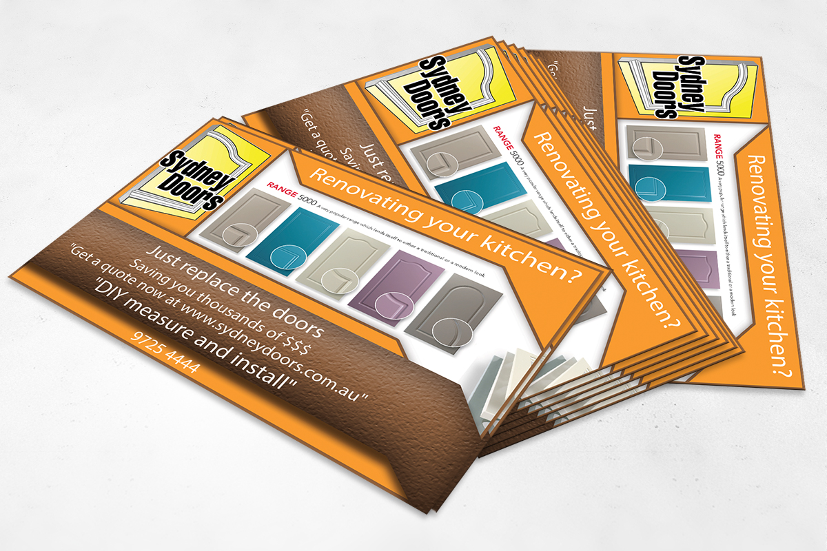 Newspaper Ad Design by MaRo for Sydney Doors | Design #1468363