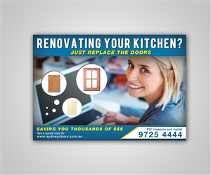 Newspaper Ad Design by neboica for Sydney Doors | Design: #1414479
