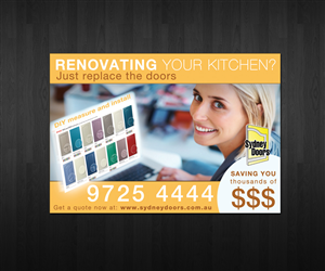 Newspaper Ad Design by neboica for Sydney Doors | Design: #1430596