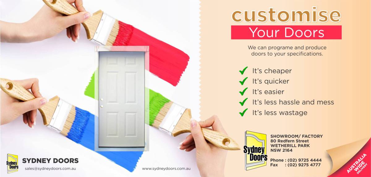 Newspaper Ad Design by DDD for Sydney Doors | Design #1422012