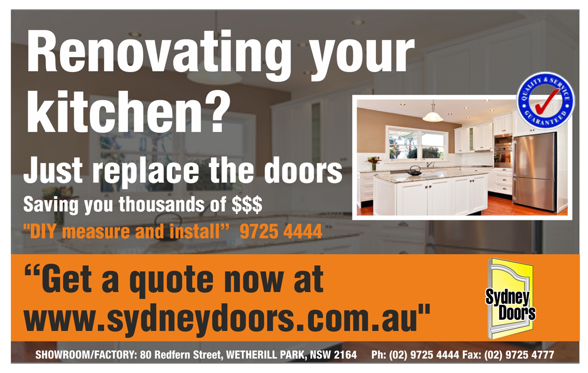 Newspaper Ad Design by Satyendra for Sydney Doors | Design #1445841