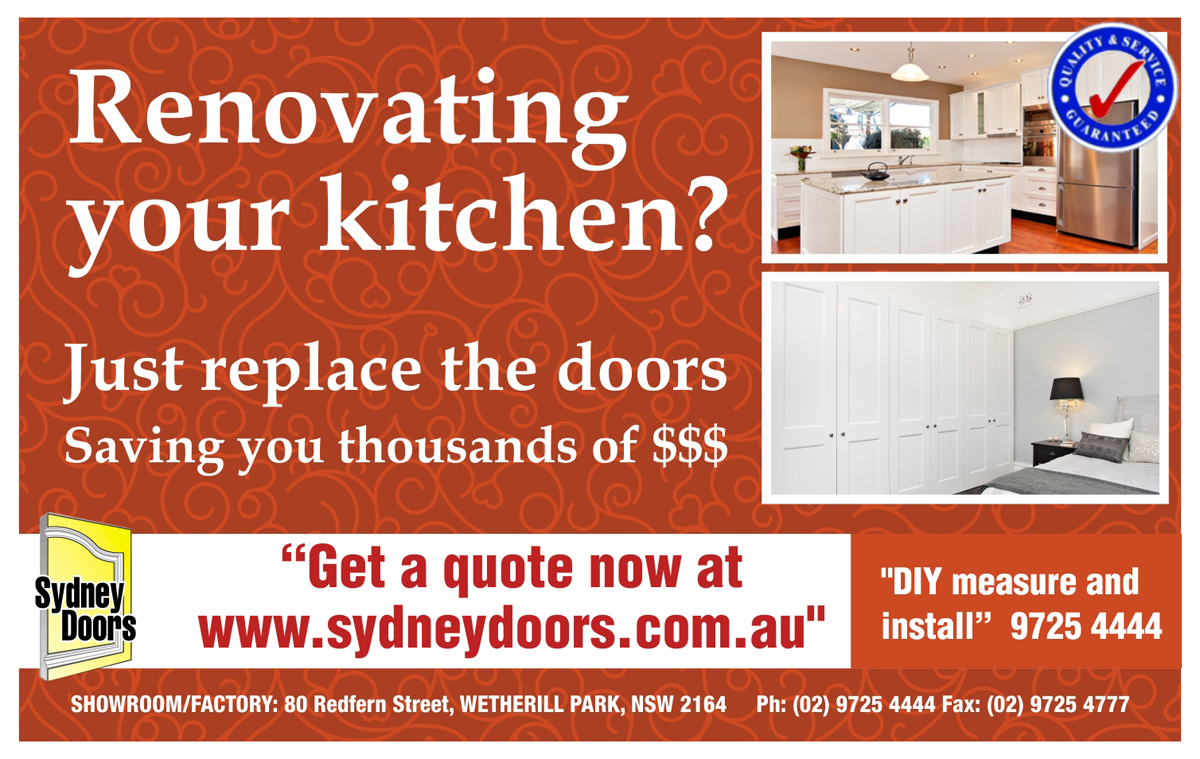 Newspaper Ad Design by Satyendra for Sydney Doors | Design #1445846