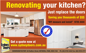 Newspaper Ad Design by Satyendra for Sydney Doors | Design: #1446693