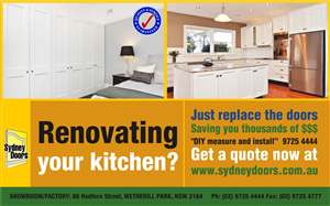 Newspaper Ad Design by Satyendra for Sydney Doors | Design: #1446695