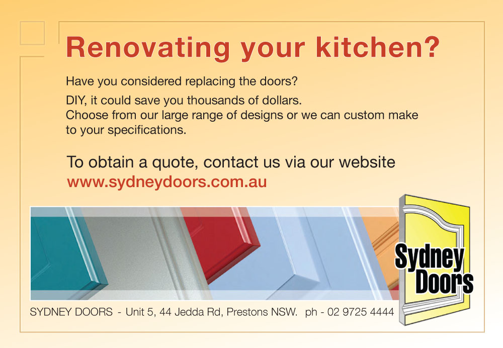 Newspaper Ad Design by production_guy for Sydney Doors | Design #1452093