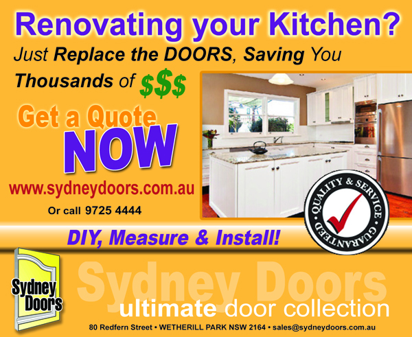 Newspaper Ad Design by jmsgraphicdesign for Sydney Doors | Design #1429381