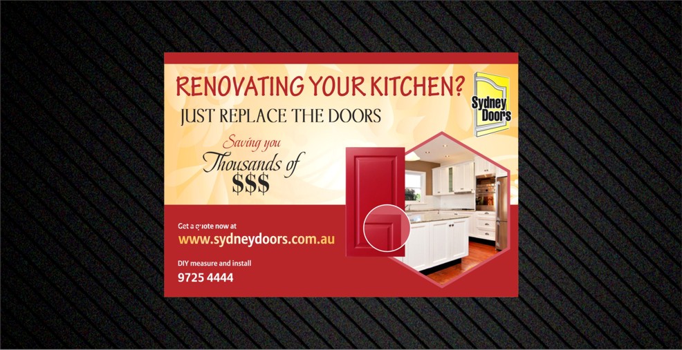 Newspaper Ad Design by Influential Guyz for Sydney Doors | Design #1431462