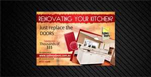 Newspaper Ad Design by Influential Guyz for Sydney Doors | Design: #1431465