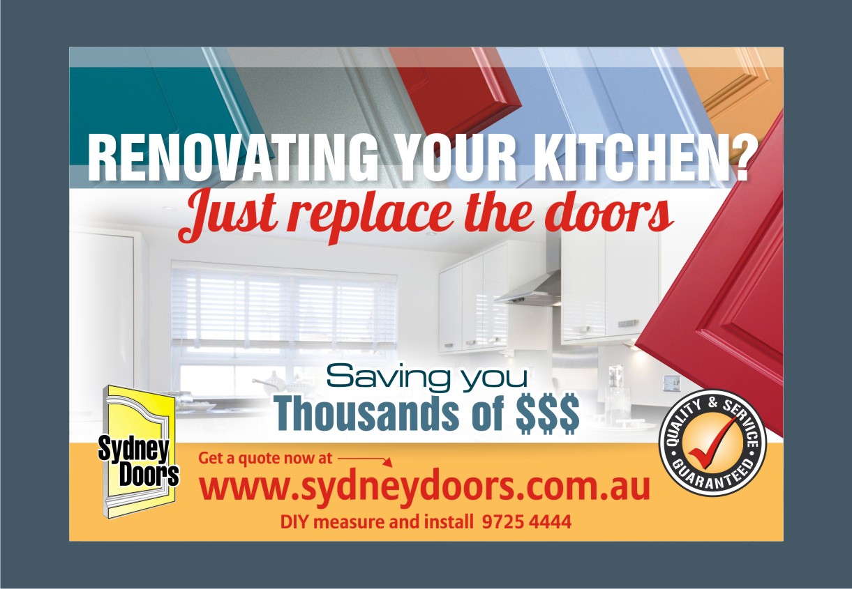 Zeitungsanzeige-Design von Influential Guyz für Sydney Doors | Design #1442953