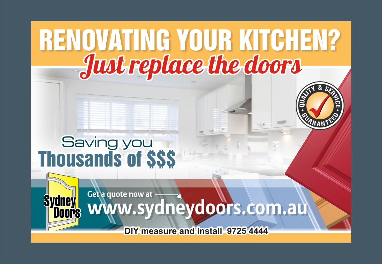 Newspaper Ad Design by Influential Guyz for Sydney Doors | Design #1442956