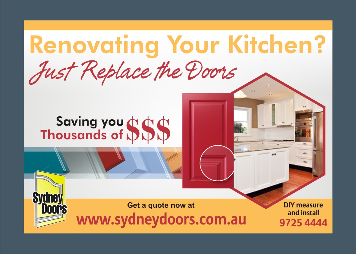 Zeitungsanzeige-Design von Influential Guyz für Sydney Doors | Design #1442964