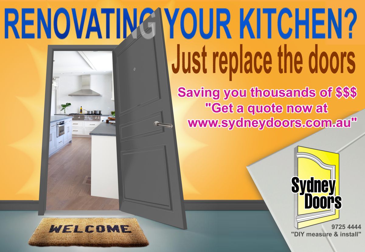 Newspaper Ad Design by J.C for Sydney Doors | Design #1418757
