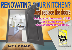 Newspaper Ad Design by J.C for Sydney Doors | Design: #1430064