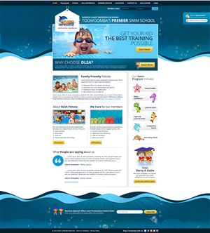 DLSA WEBSITE | Web Design by James