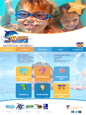 DLSA WEBSITE | Web Design by Phenex Designs