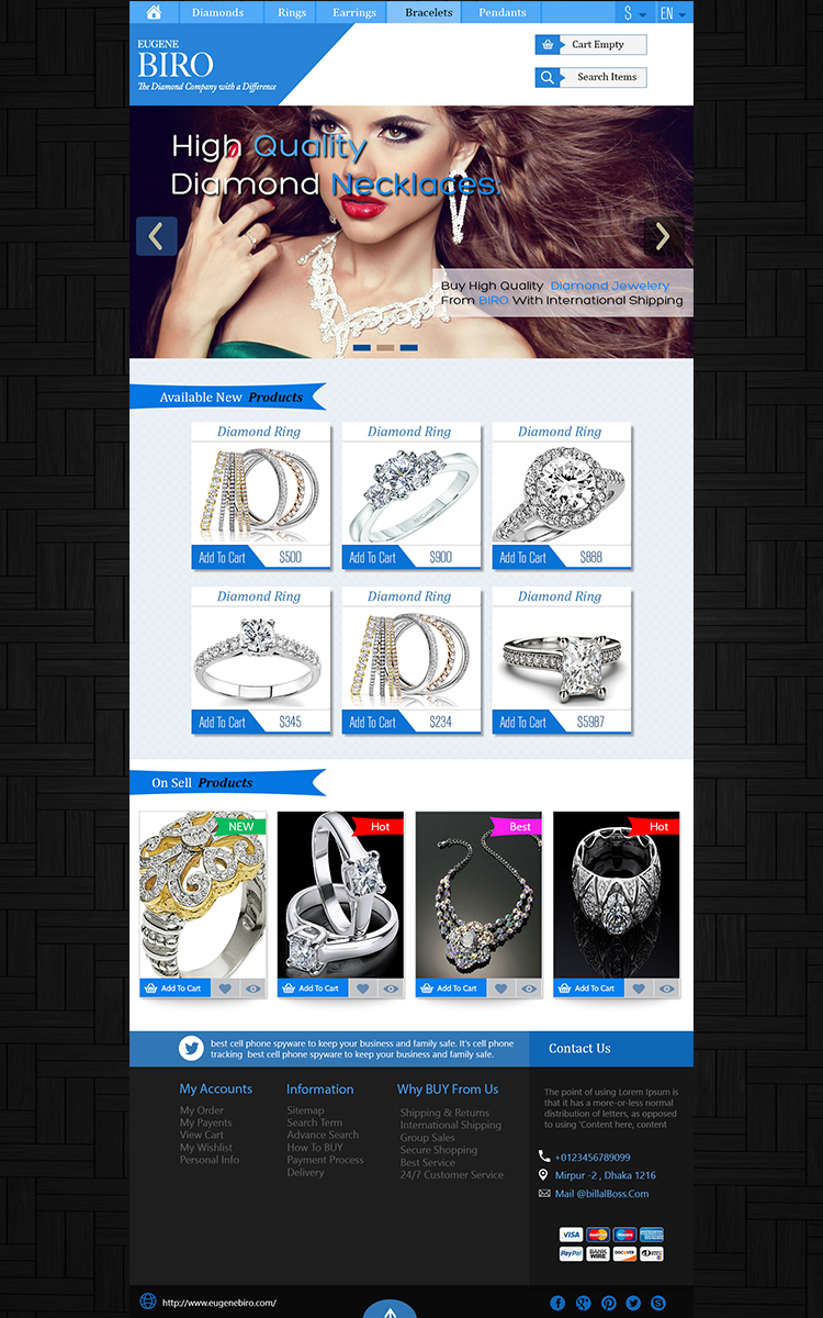 Web Design by Mockup Monster for this project | Design #5077014