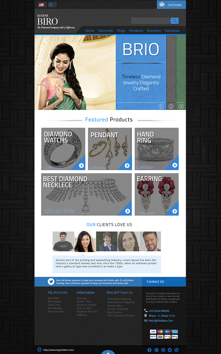 Diseño Web por Mockup Monster para este proyecto | Diseño #5083513